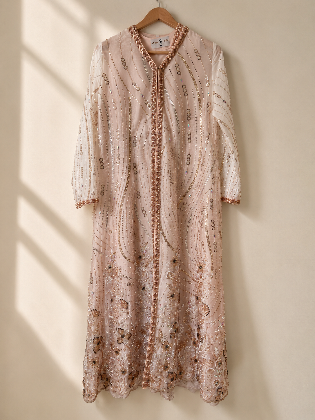 The Blush Embellished Kaftan