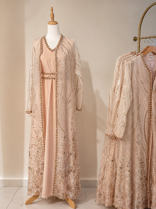 The Blush Embellished Kaftan