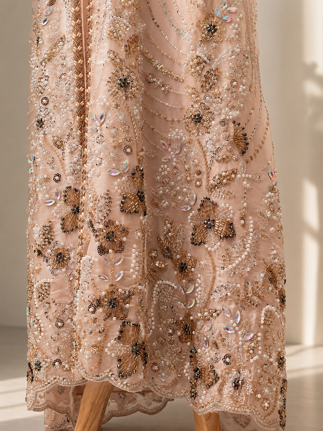 The Blush Embellished Kaftan